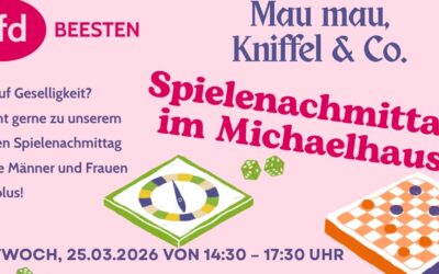 SPIELENACHMITTAG IM MICHAELHAUS AM 25.03.2026